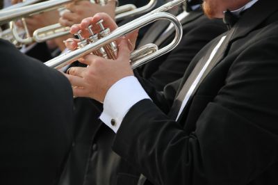 Immagine musicista con tromba