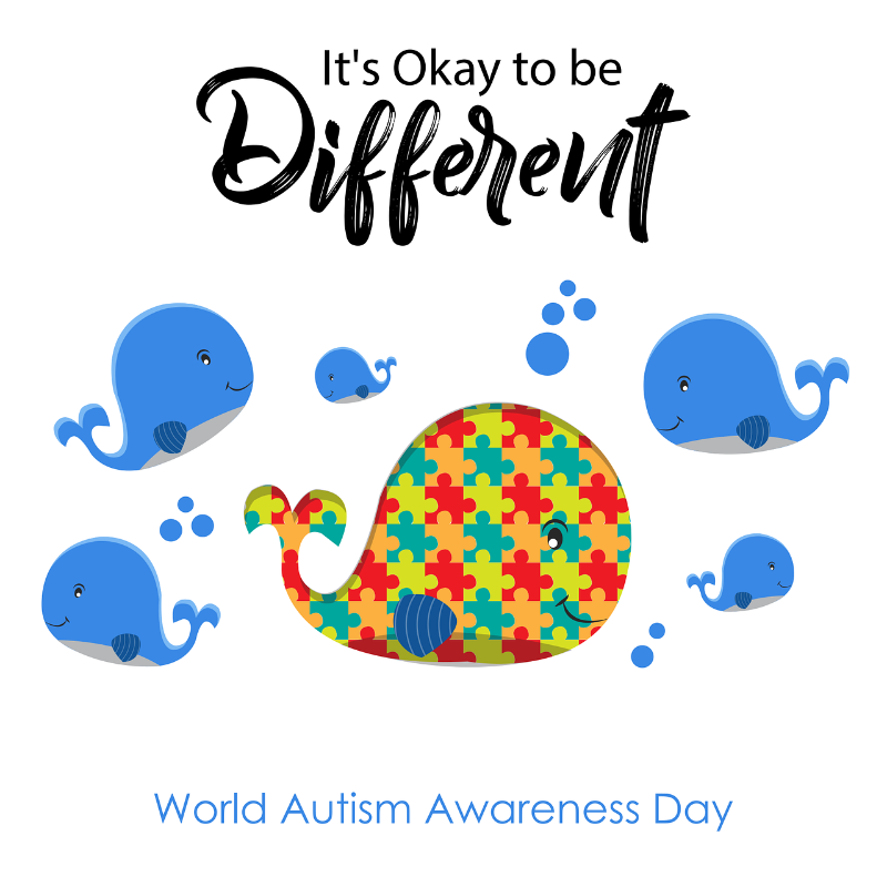 giornata mondiale autismo - è ok essere differenti