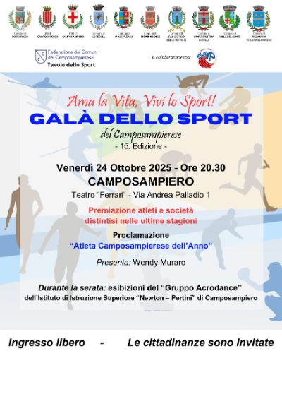 Volantino Galà dello Sport 2025