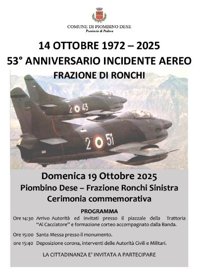 Manifesto Ronchi 19 ottobre 2025