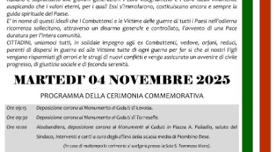 Manifesto 4 Novembre 2025