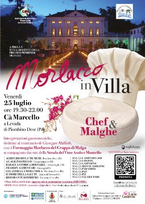 Locandina evento Morlacco in Villa