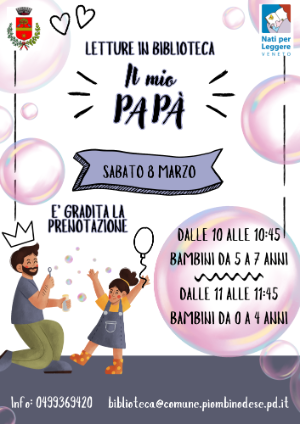 Locandina Festa del papà