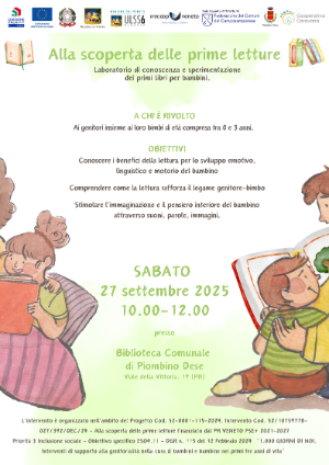 Prime letture locandina